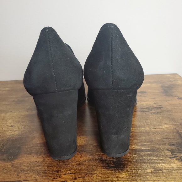 Stuart Weitzman Black Suede Shootie - Picture 3 of 7